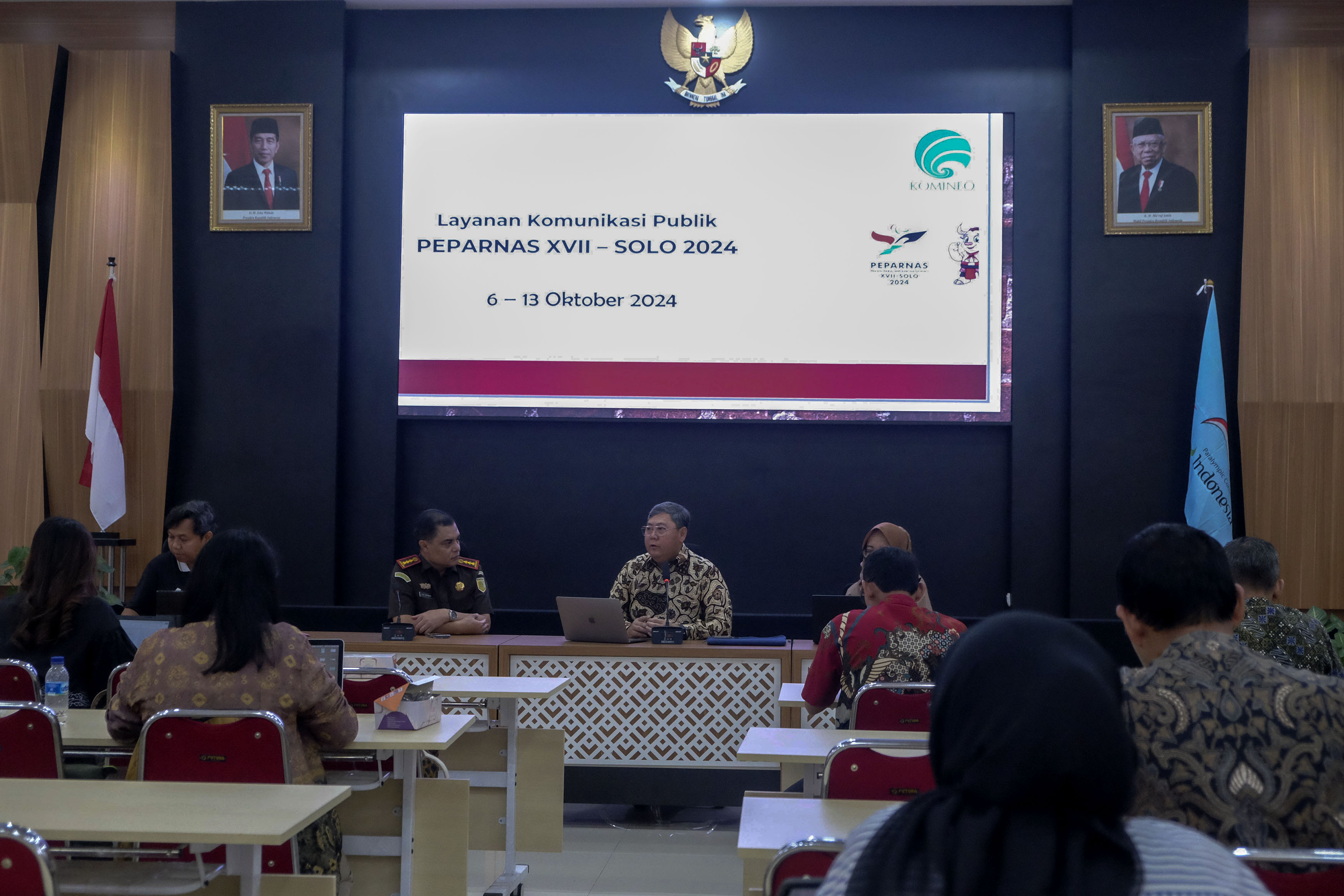 Kemenkominfo Hadirkan Media Center dengan Fasilitas Lengkap di PEPARNAS XVII 2024