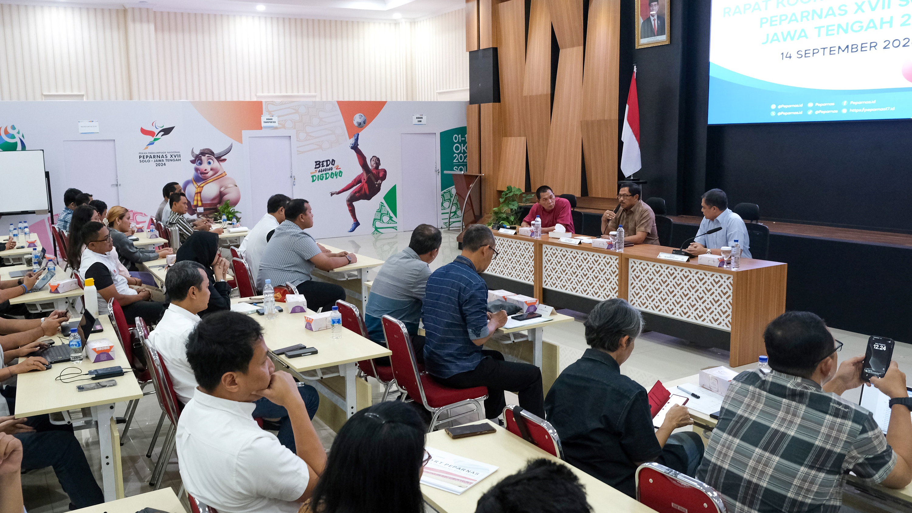 Siapkan Dukungan Maksimal, Pemprov Jateng Puji Persiapan PEPARNAS XVII 2024